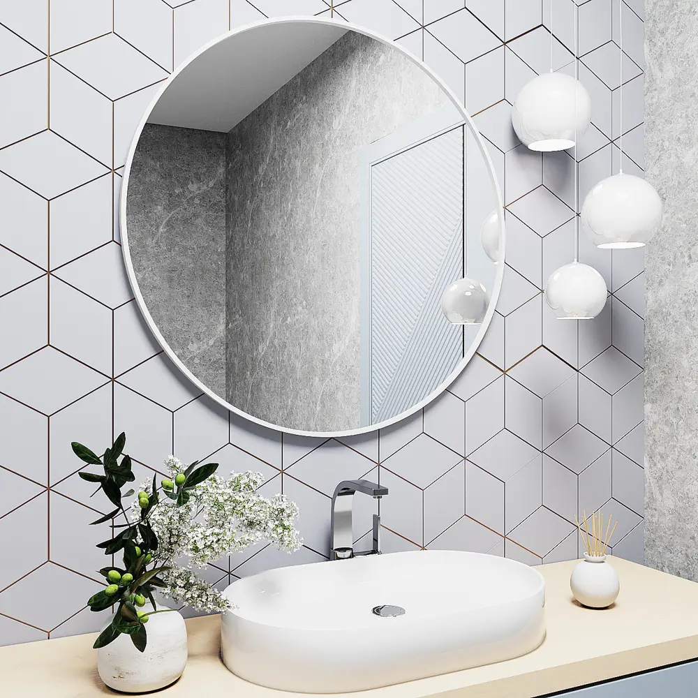 Фото 3 Декоративное зеркало One Mirror круг80б 80x80 см Фото 3 Декоративное зеркало One Mirror круг80б 80x80 см