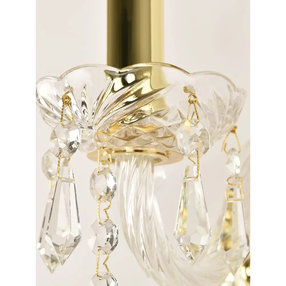 Фото 4 Настенный светильник Bohemia ivele crystal 75137 цвет золото Фото 4 Настенный светильник Bohemia ivele crystal 75137 цвет золото