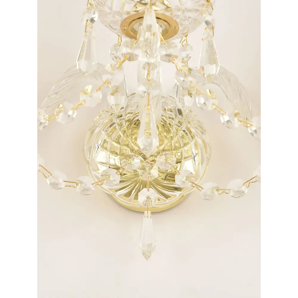 Фото 3 Настенный светильник Bohemia ivele crystal 75137 цвет золото Фото 3 Настенный светильник Bohemia ivele crystal 75137 цвет золото