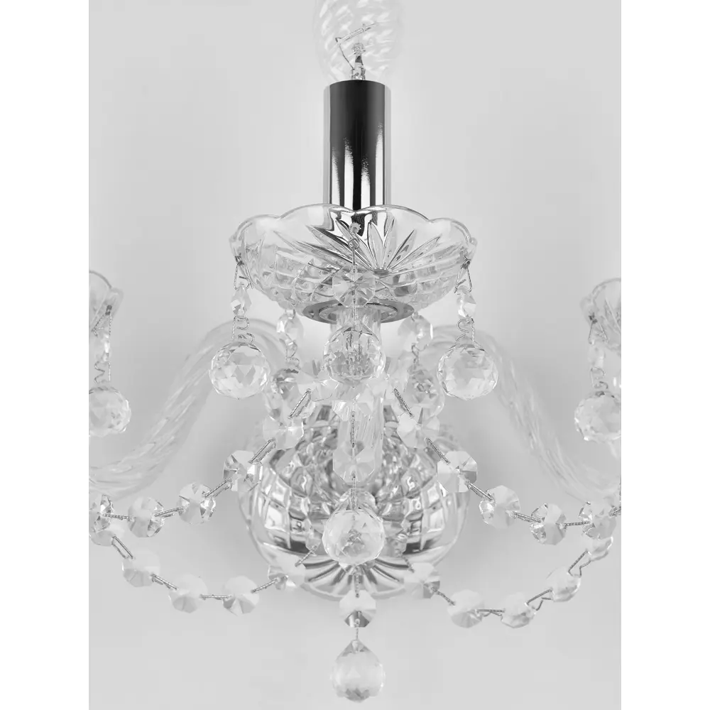 Фото 2 Настенный светильник Bohemia ivele crystal 75167 цвет никель Фото 2 Настенный светильник Bohemia ivele crystal 75167 цвет никель