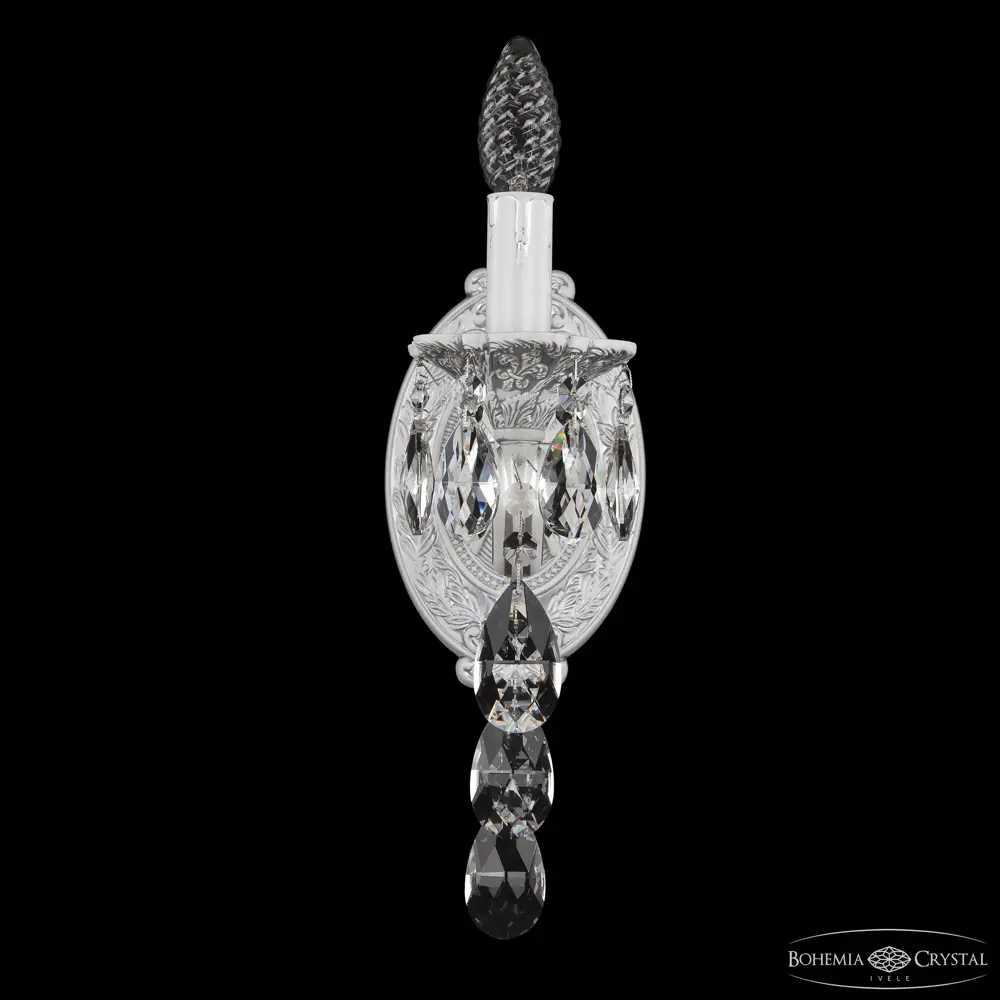 Фото 4 Настенный светильник Bohemia ivele crystal 161706 цвет белый Фото 4 Настенный светильник Bohemia ivele crystal 161706 цвет белый