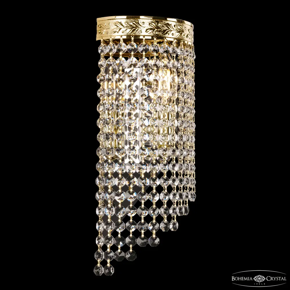 Фото 3 Настенный светильник Bohemia ivele crystal 29541 цвет золото Фото 3 Настенный светильник Bohemia ivele crystal 29541 цвет золото