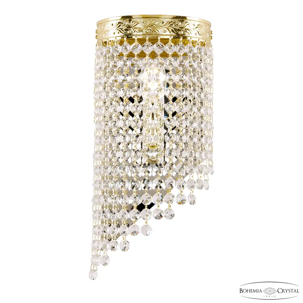 Фото Настенный светильник Bohemia ivele crystal 29541 цвет золото Фото Настенный светильник Bohemia ivele crystal 29541 цвет золото