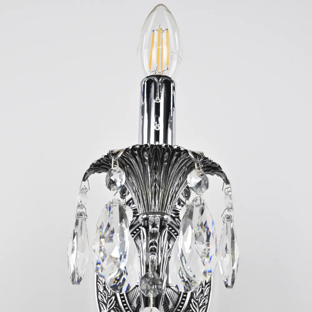 Фото 5 Настенный светильник Bohemia ivele crystal 426918 цвет хром Фото 5 Настенный светильник Bohemia ivele crystal 426918 цвет хром