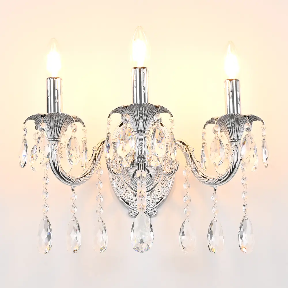 Фото 2 Настенный светильник Bohemia ivele crystal 426919 цвет хром Фото 2 Настенный светильник Bohemia ivele crystal 426919 цвет хром