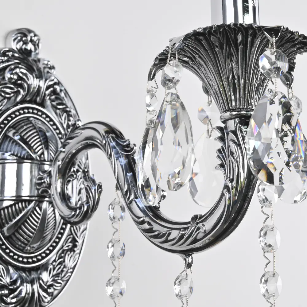Фото 2 Настенный светильник Bohemia ivele crystal 382109 цвет хром Фото 2 Настенный светильник Bohemia ivele crystal 382109 цвет хром