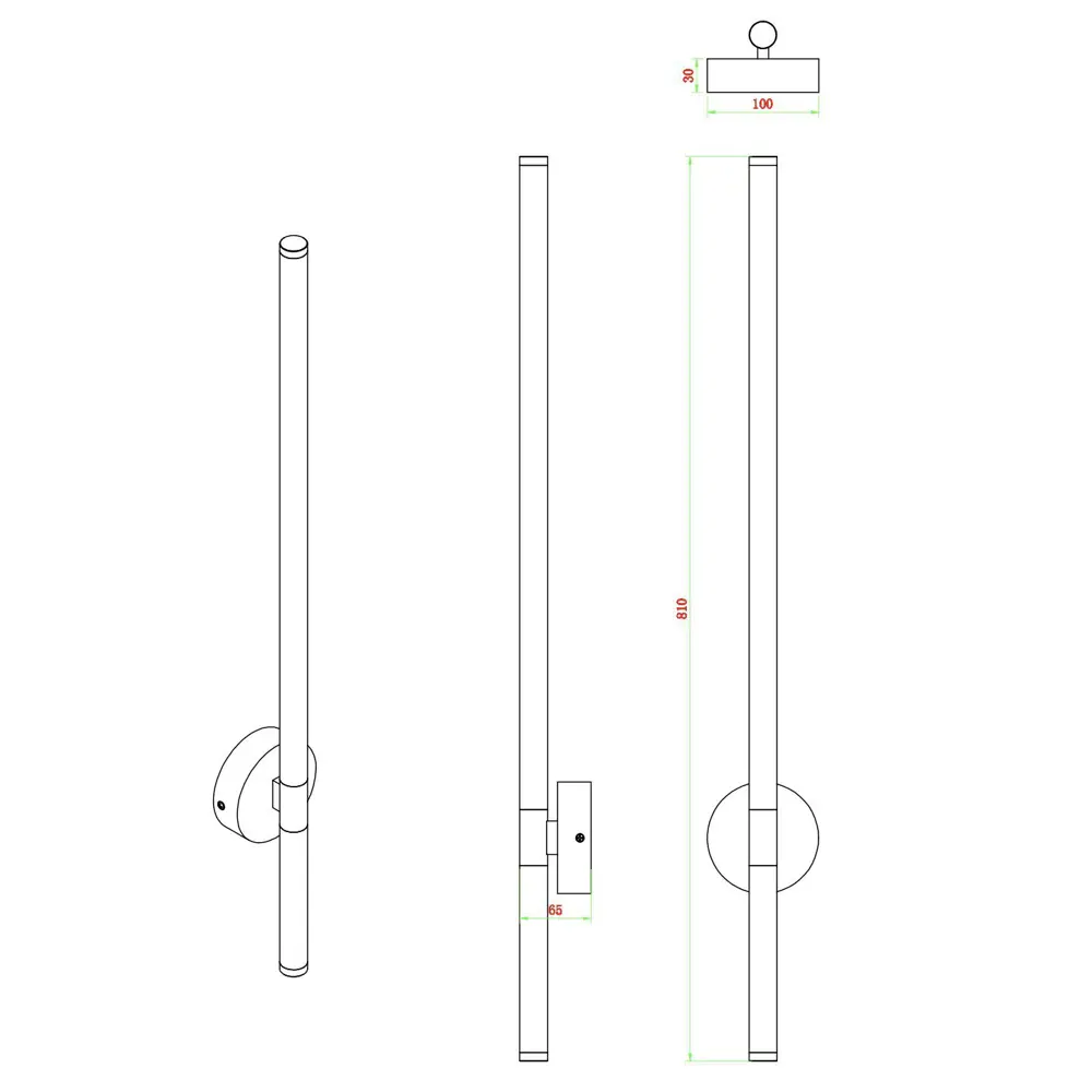 Фото 9 Настенный светильник светодиодный Zortes Dora Zrs.30514.20 нейтральный белый свет цвет прозрачный, золотой