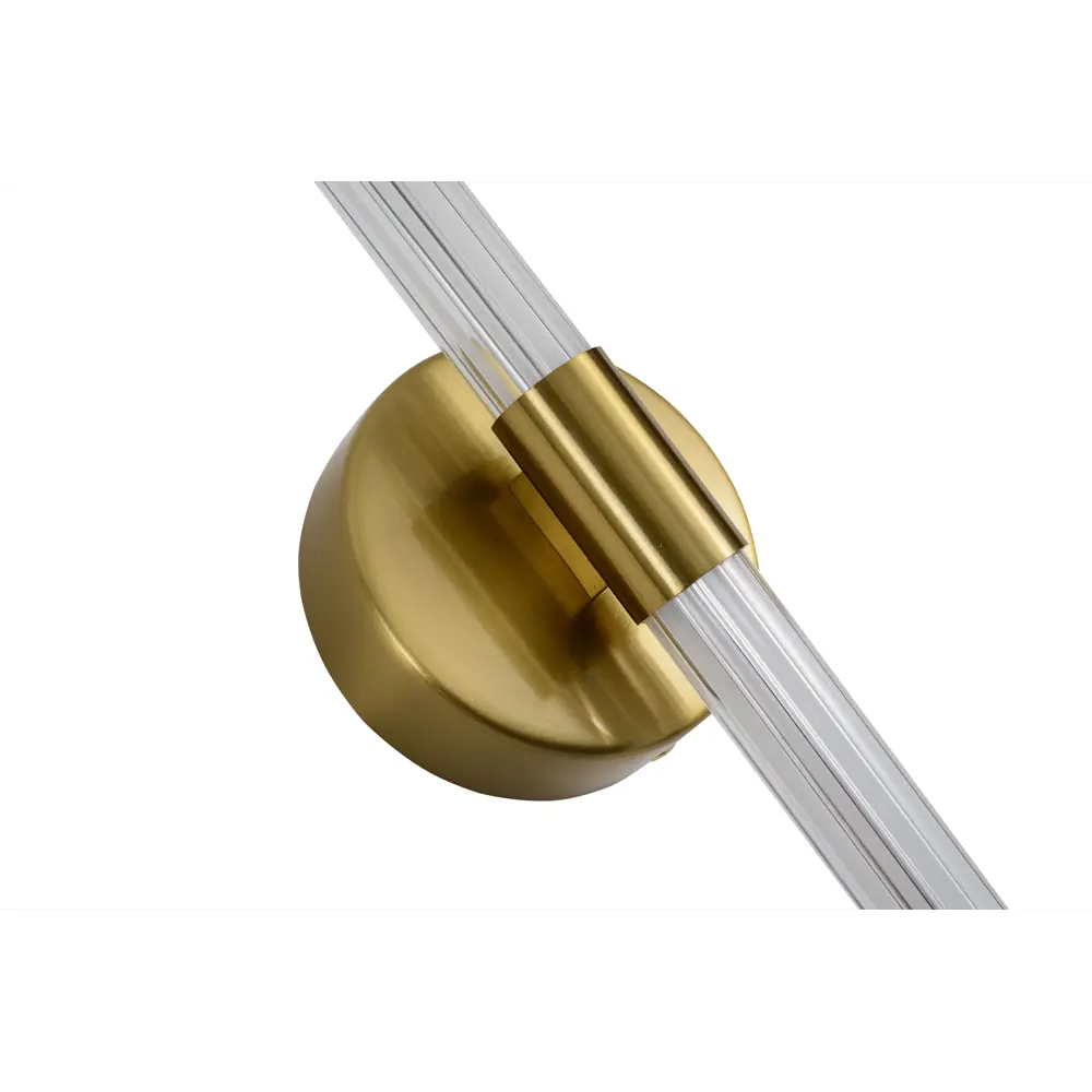 Фото 3 Настенный светильник светодиодный Zortes Dora Zrs.30514.20 нейтральный белый свет цвет прозрачный, золотой