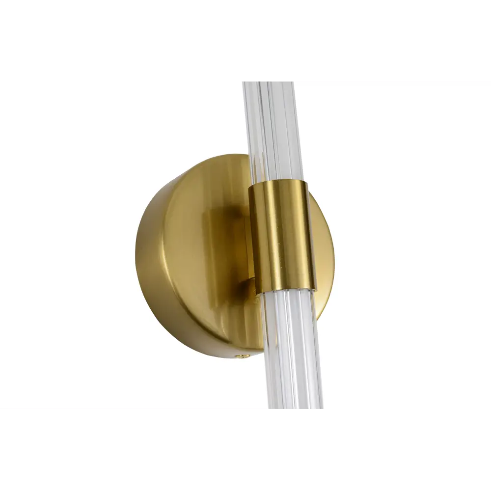 Фото 5 Настенный светильник светодиодный Zortes Dora Zrs.30514.20 нейтральный белый свет цвет прозрачный, золотой