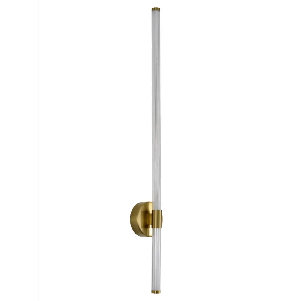 Фото Настенный светильник светодиодный Zortes Dora Zrs.30514.20 нейтральный белый свет цвет прозрачный, золотой