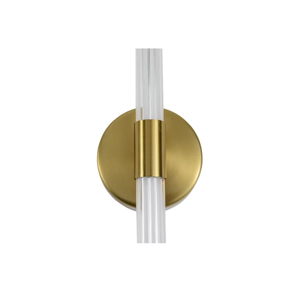 Фото 6 Настенный светильник светодиодный Zortes Dora Zrs.30514.20 нейтральный белый свет цвет прозрачный, золотой