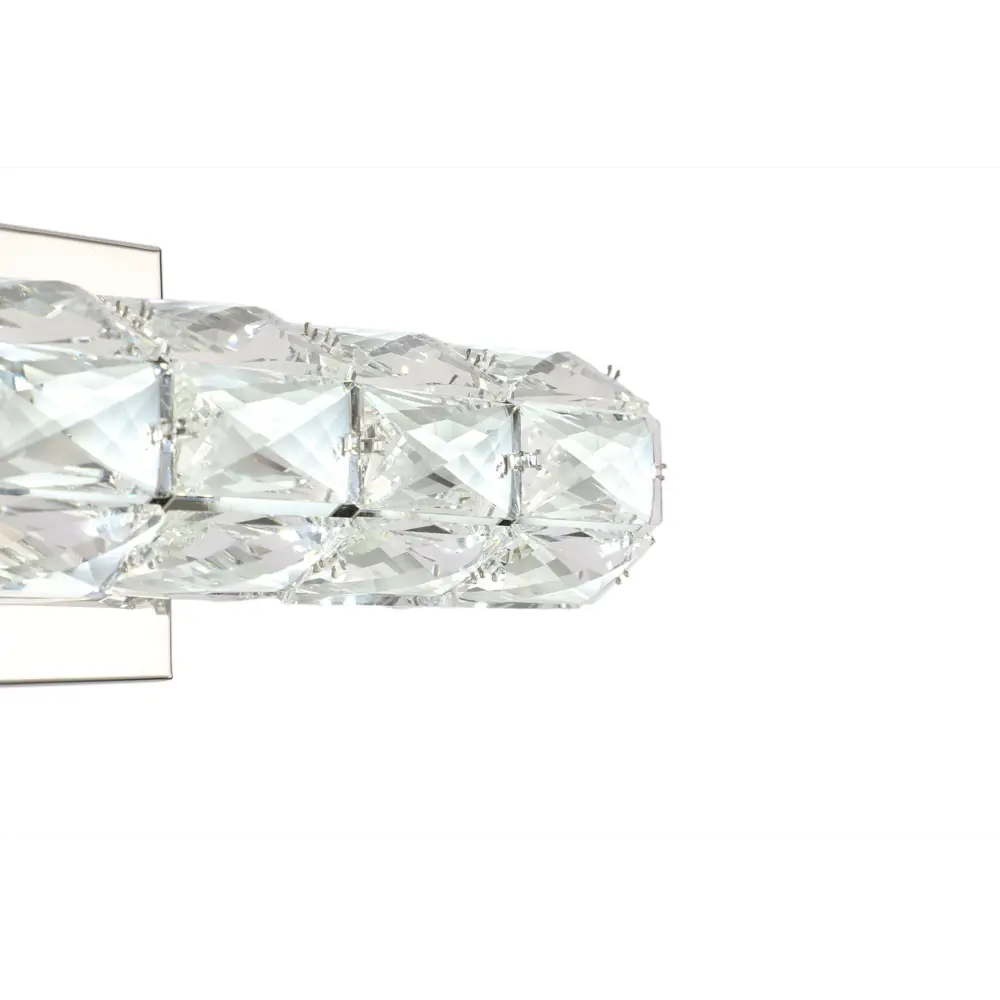 Фото 3 Настенный светильник светодиодный Zortes Crystal Zrs.79201.8 нейтральный белый свет цвет хром, прозрачный