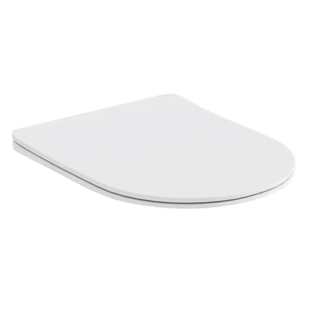 Фото Сиденье для унитаза Aquatek 00000121612 с микролифтом цвет белый