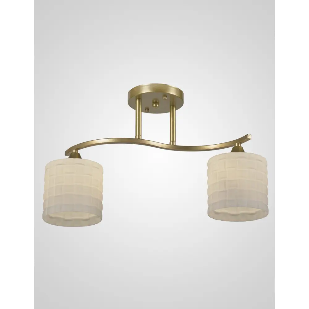 Фото 2 Люстра потолочная Мелодия света Нео-классика 000066022 2 лампы 8 м² цвет золото Фото 2 Люстра потолочная Мелодия света Нео-классика 000066022 2 лампы 8 м² цвет золото