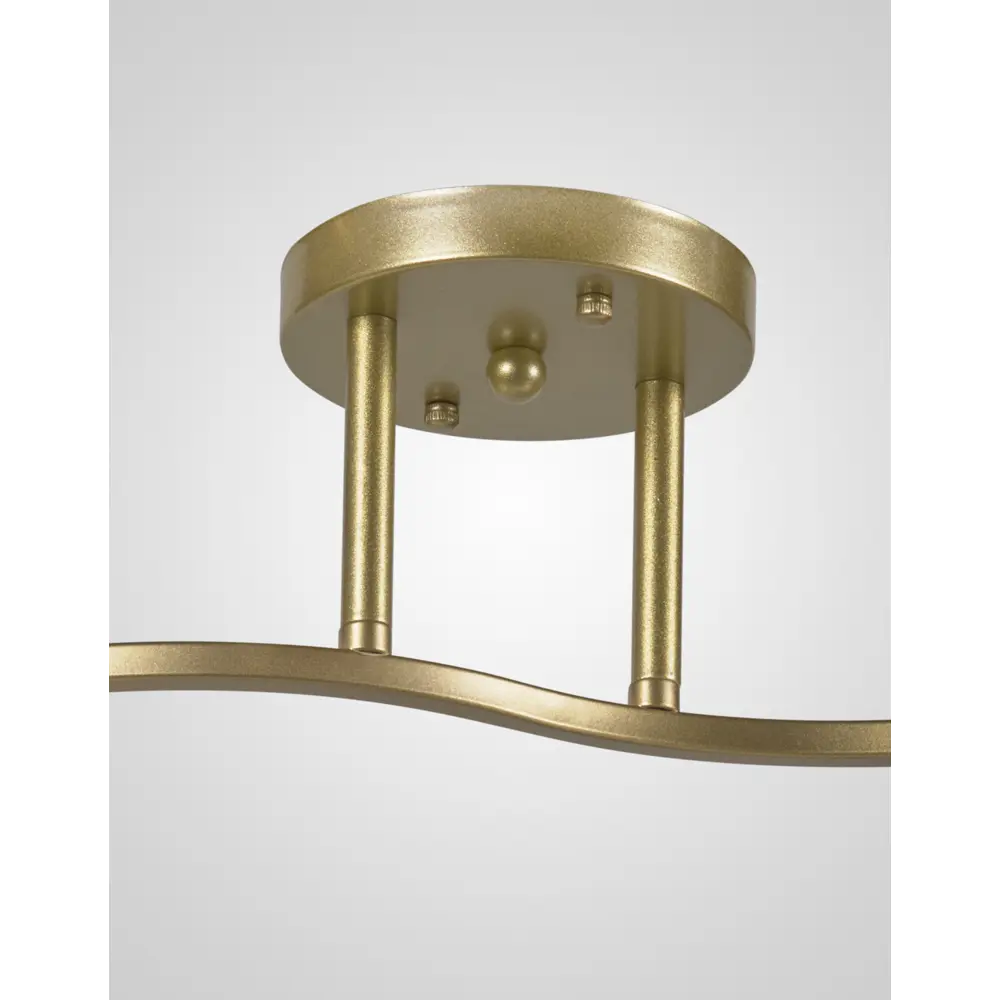 Фото 4 Люстра потолочная Мелодия света Нео-классика 000066022 2 лампы 8 м² цвет золото Фото 4 Люстра потолочная Мелодия света Нео-классика 000066022 2 лампы 8 м² цвет золото