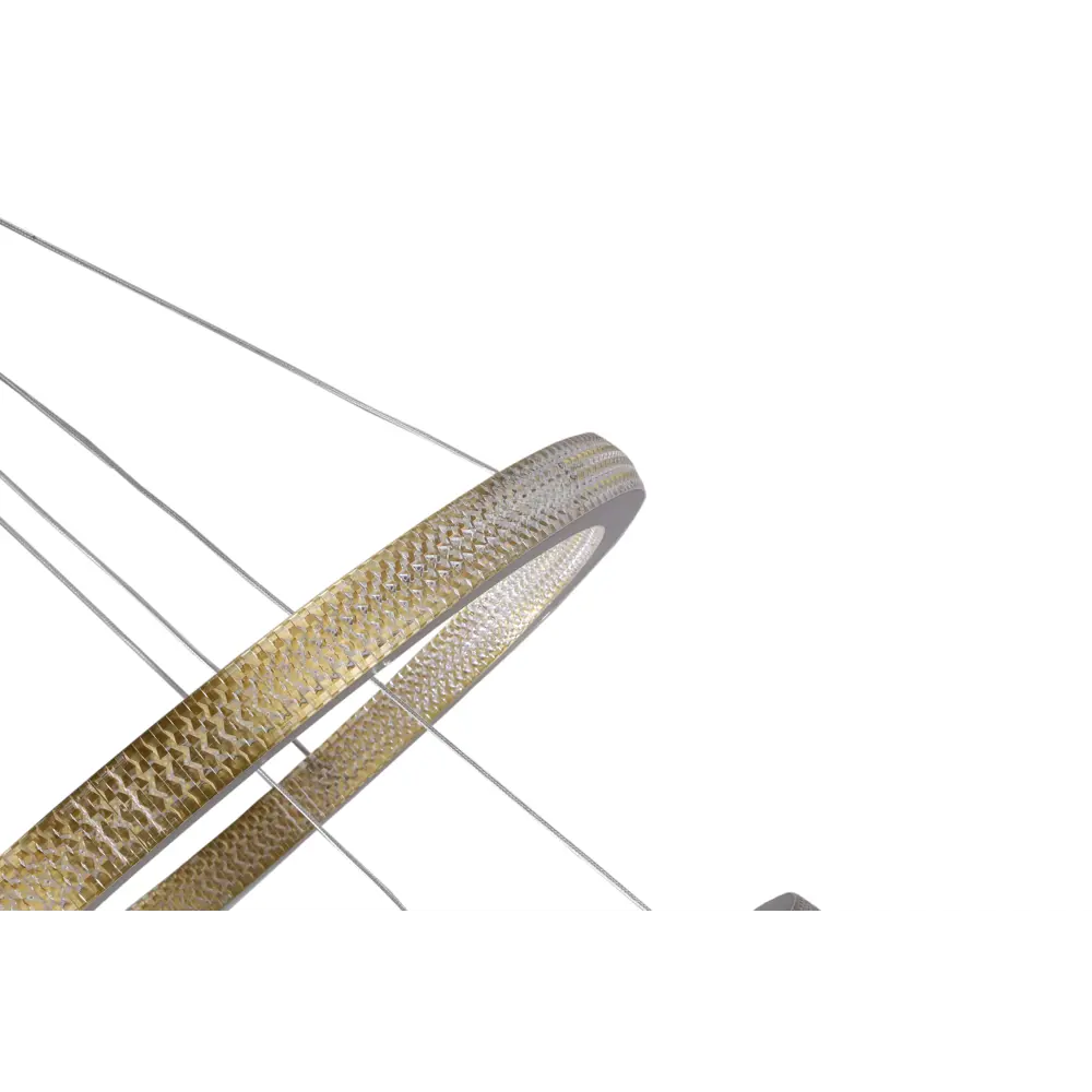 Фото 5 Светильник подвесной светодиодный Zortes Grace с пультом управления 63 м² теплый белый (желтый) нейтральный белый свет цвет бронза прозрачный