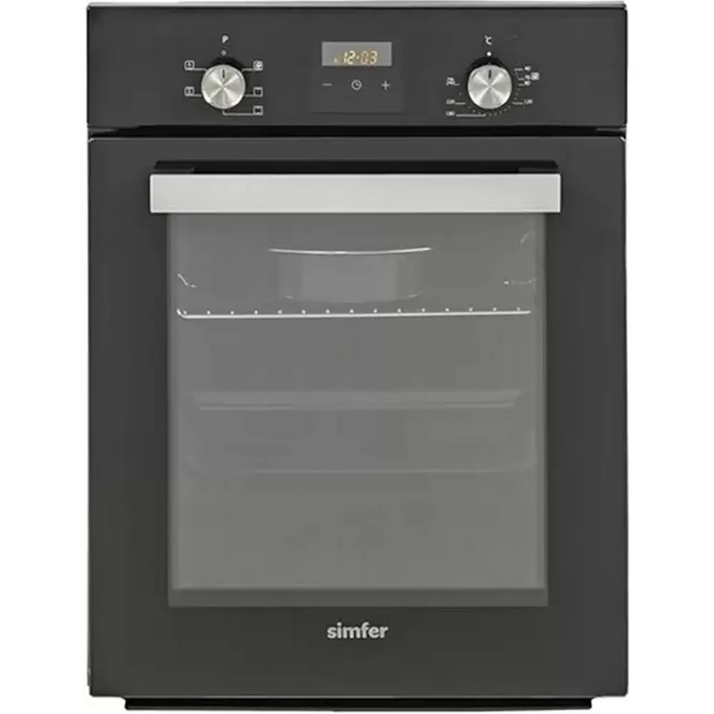 Фото 3 Электрический встраиваемый духовой шкаф Simfer B4EB56055 45х59.5х56 см цвет черный Фото 3 Электрический встраиваемый духовой шкаф Simfer B4EB56055 45х59.5х56 см цвет черный