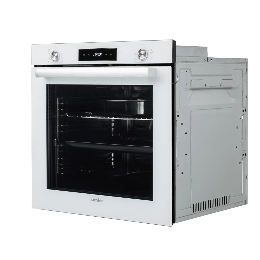 Фото 15 Электрический встраиваемый духовой шкаф Simfer B6EC69070 60х59.5х56.5 см цвет белый Фото 15 Электрический встраиваемый духовой шкаф Simfer B6EC69070 60х59.5х56.5 см цвет белый