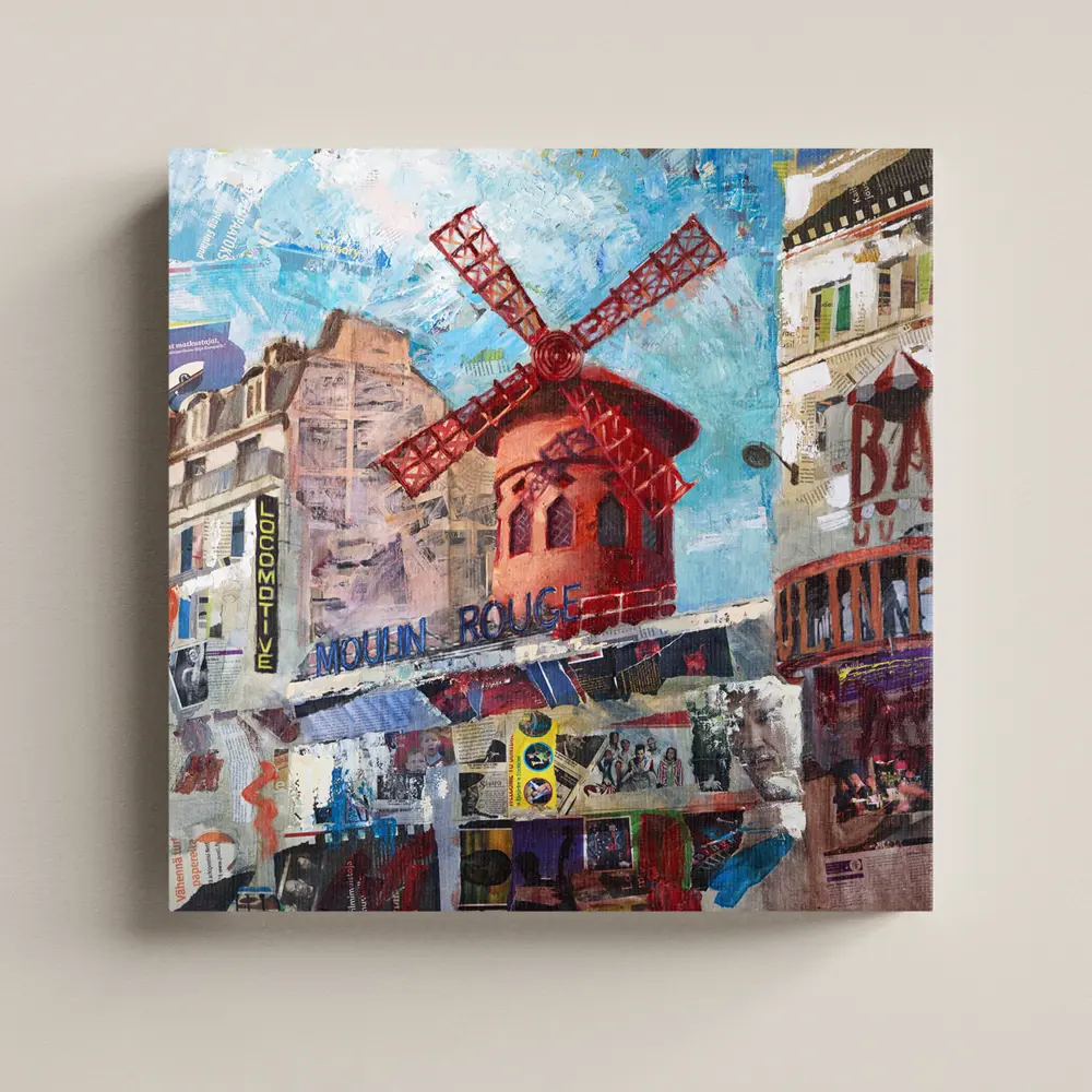 Фото Картина без рамки Postermarket Мулен Руж 40x40 см Фото Картина без рамки Postermarket Мулен Руж 40x40 см
