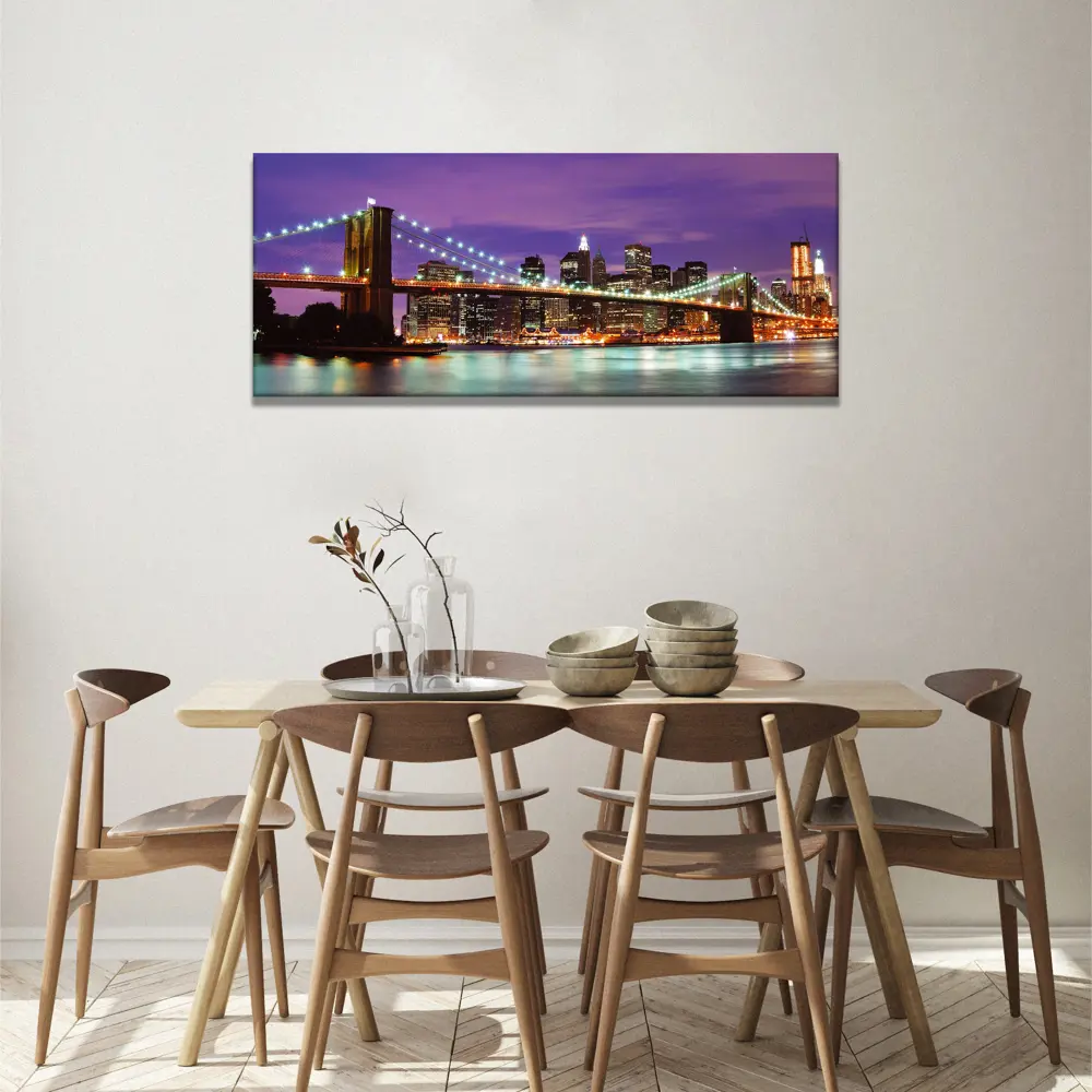 Фото 4 Картина без рамки Postermarket Бруклинский мост 45x115 см Фото 4 Картина без рамки Postermarket Бруклинский мост 45x115 см