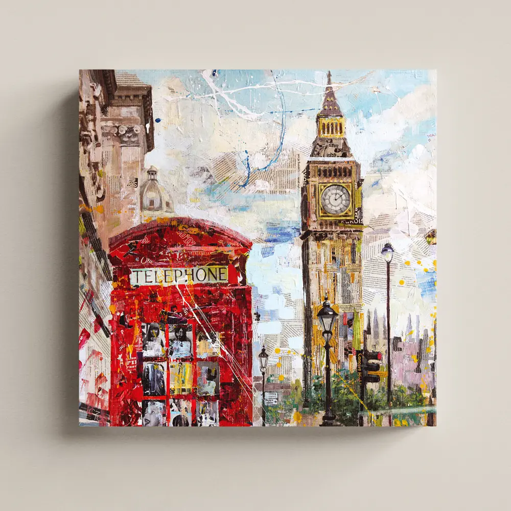 Фото Картина без рамки Postermarket Лондон 40x40 см Фото Картина без рамки Postermarket Лондон 40x40 см