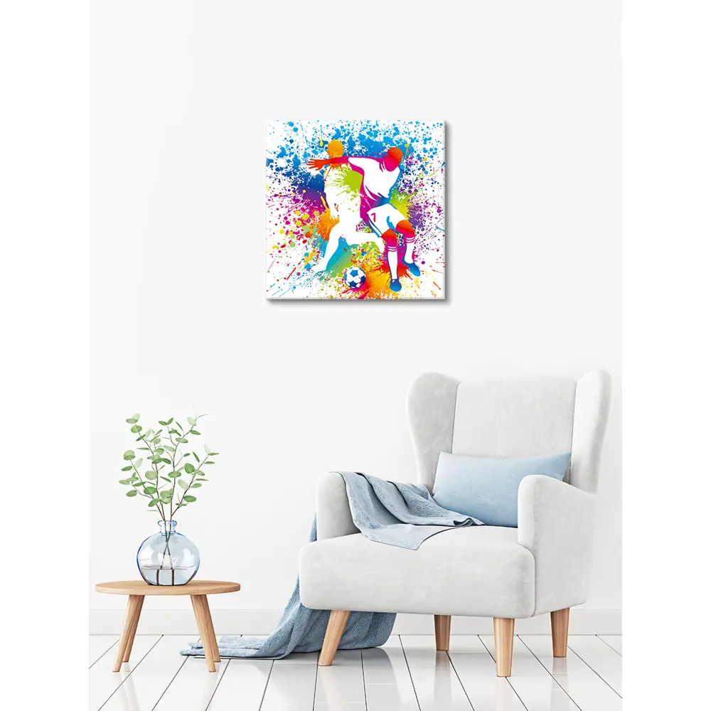 Фото 5 Картина без рамки Postermarket Футболисты 40x40 см Фото 5 Картина без рамки Postermarket Футболисты 40x40 см