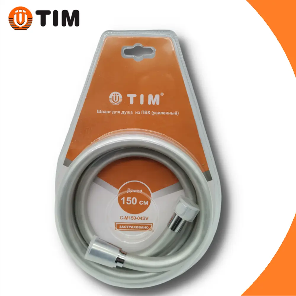 Фото Шланг для душа Tim C-M150-04SV 150 см цвет нет