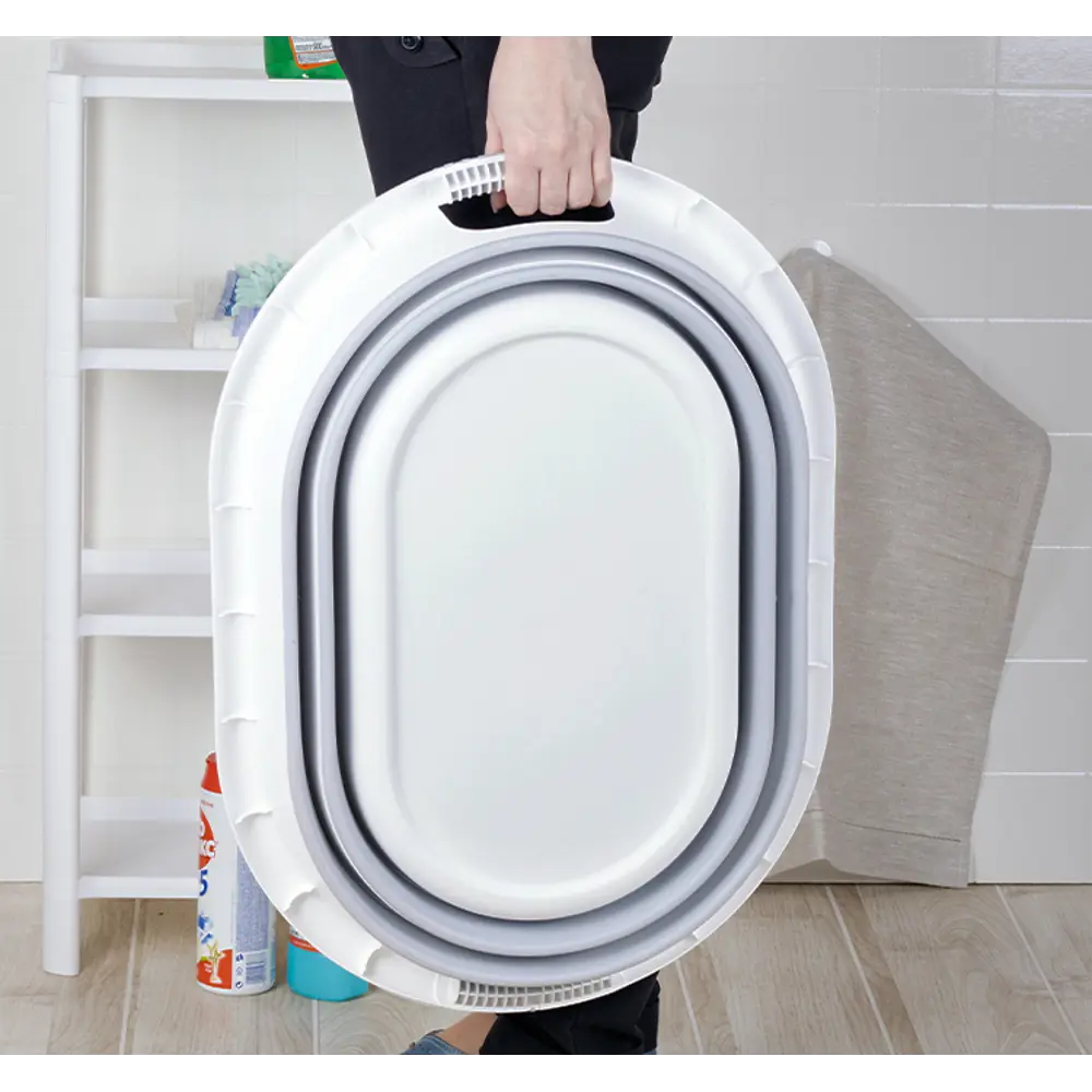 Фото 6 Таз строительный Idea Флекс 38 л цвет серый Фото 6 Таз строительный Idea Флекс 38 л цвет серый