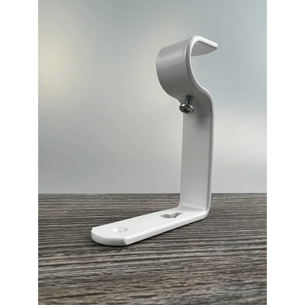 Фото 3 Кронштейн для карниза D20 однорядный 8 см белый Фото 3 Кронштейн для карниза D20 однорядный 8 см белый