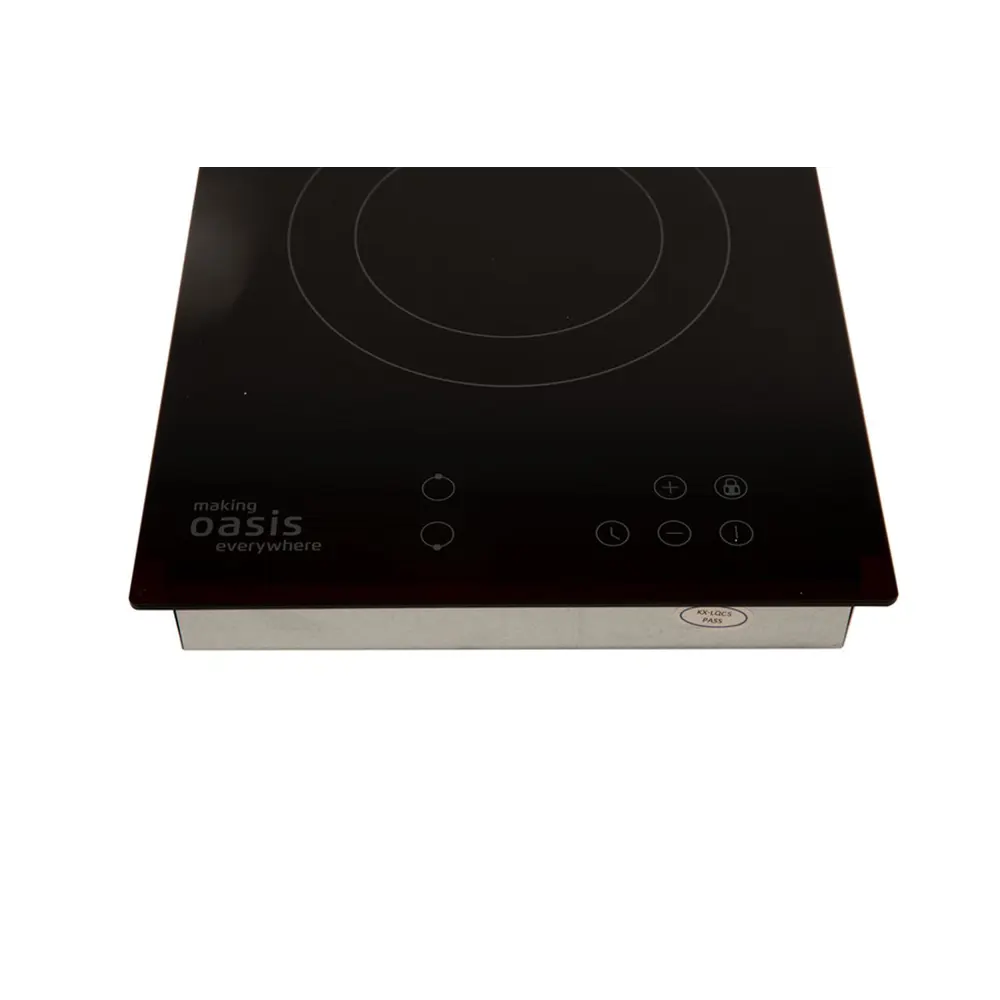 Фото 5 Встраиваемая электрическая варочная панель Oasis P-SDR 29 см 2 конфорки цвет черный Фото 5 Встраиваемая электрическая варочная панель Oasis P-SDR 29 см 2 конфорки цвет черный