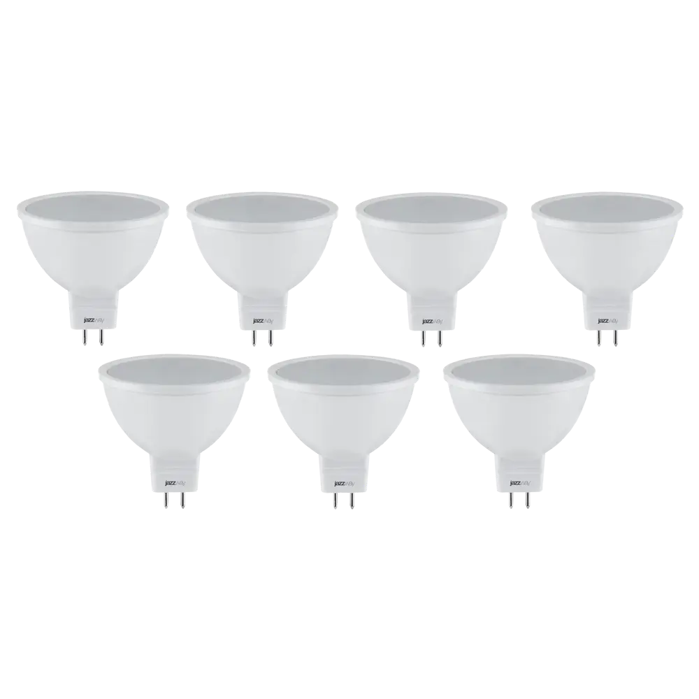 Фото Набор ламп светодиодных Jazzway 1033499 Pled Power GU5.3 230 В 7 Вт полусфера матовая 520 Лм теплый белый свет 2 шт Фото Набор ламп светодиодных Jazzway 1033499 Pled Power GU5.3 230 В 7 Вт полусфера матовая 520 Лм теплый белый свет 2 шт