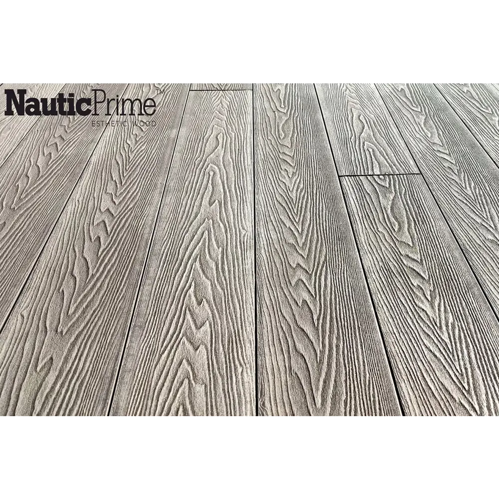 Фото 4 Террасная доска ДПК Nauticprime Esthetic Wood цвет венге 2000х145х22мм двусторонний структура дерева 1.16м² 4шт Фото 4 Террасная доска ДПК Nauticprime Esthetic Wood цвет венге 2000х145х22мм двусторонний структура дерева 1.16м² 4шт