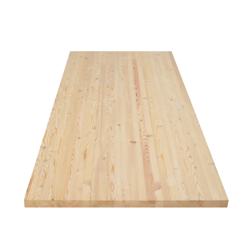 Фото Мебельный щит Дом дерева 40x180x4 см лиственница сорт AB