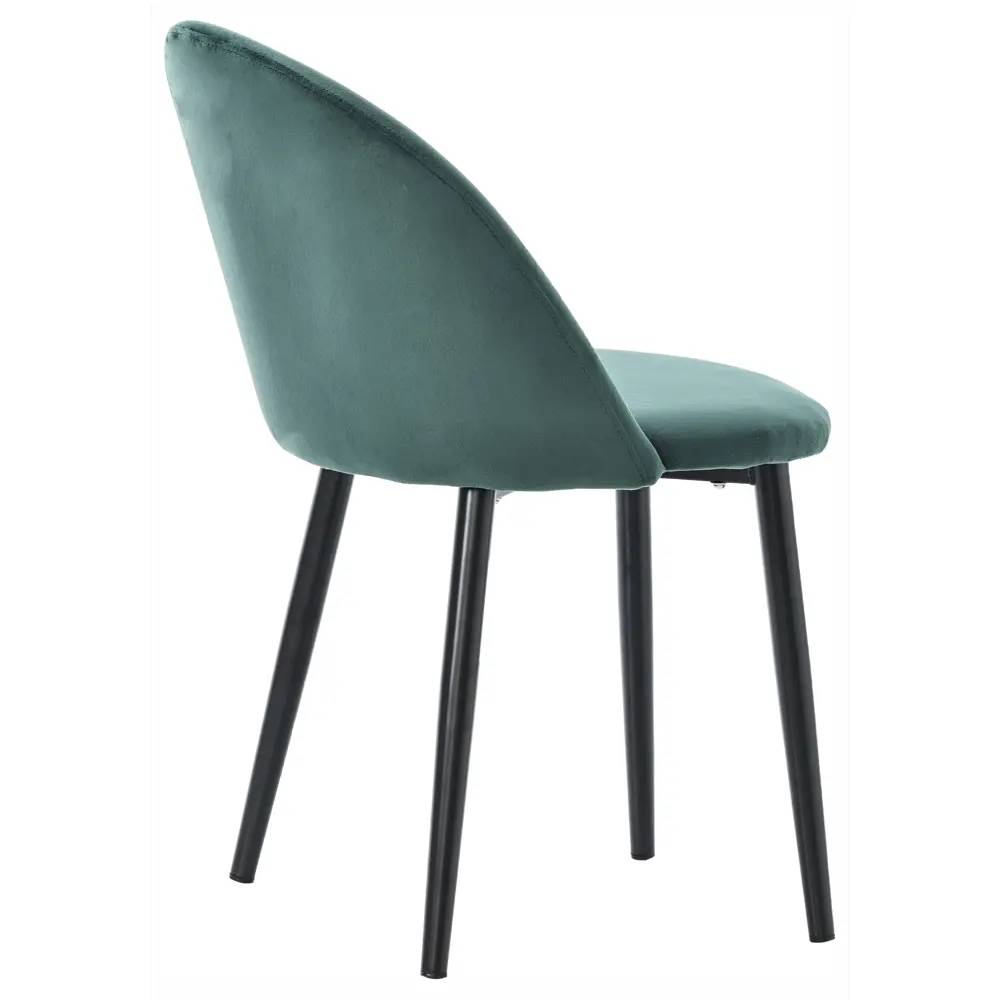 Фото 4 Набор стульев 3 шт Hesby Evoke synchrony 45х78х55 см велюр цвет черный/зеленый Фото 4 Набор стульев 3 шт Hesby Evoke synchrony 45х78х55 см велюр цвет черный/зеленый