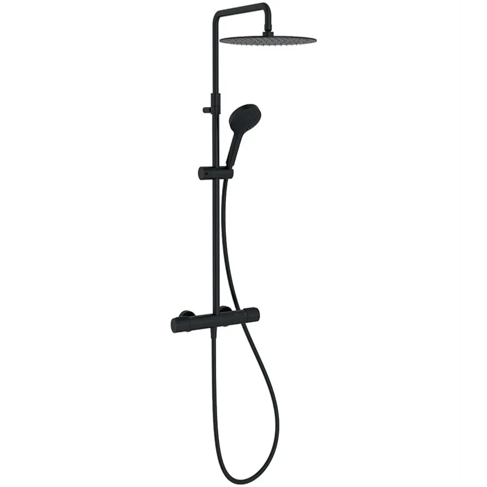 Фото Душевая система JACOB DELAFON Metro E26588-BL цвет хром Фото Душевая система JACOB DELAFON Metro E26588-BL цвет хром