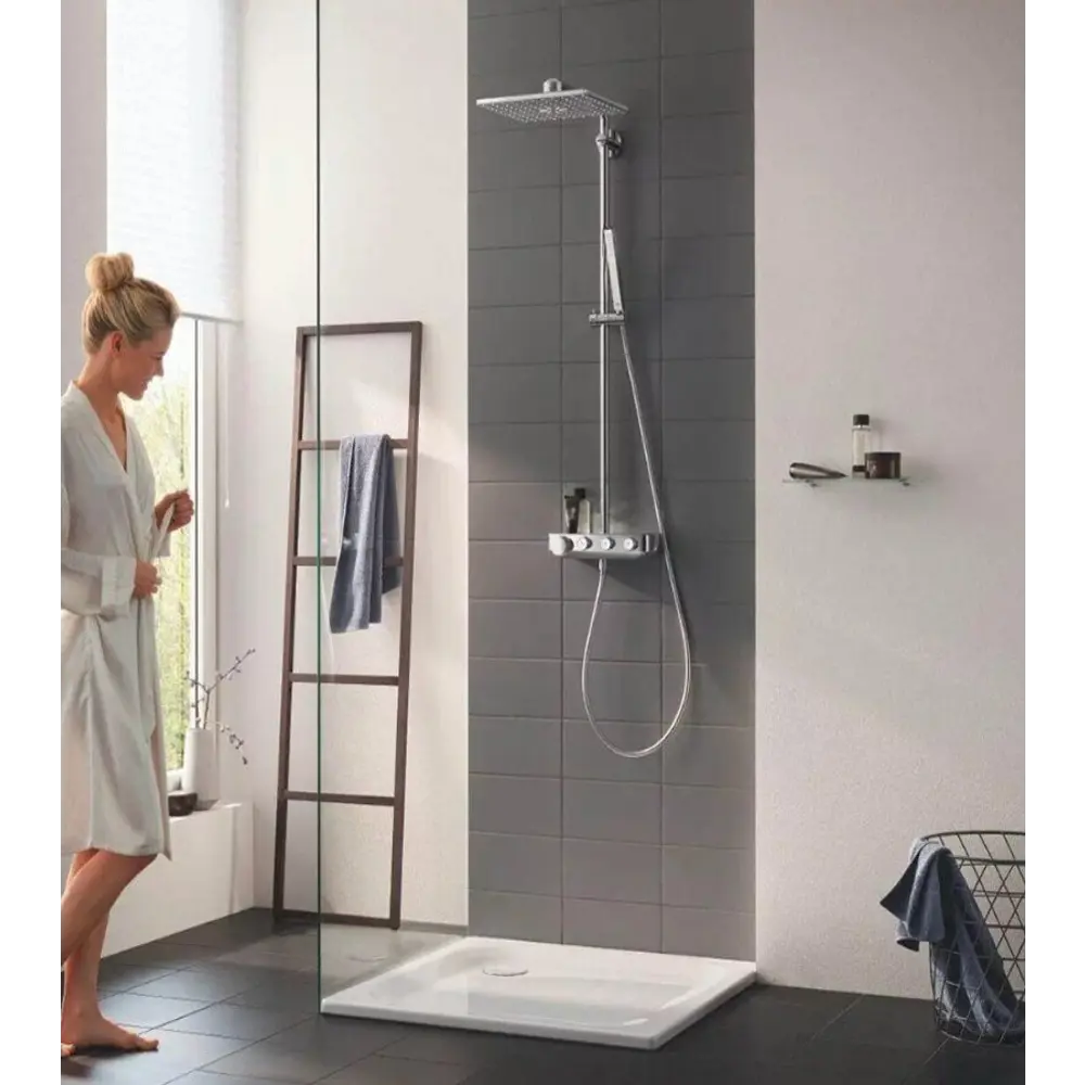 Фото 3 Душевая система GROHE Euphoria SmartControl System 310 Cube Duo 26508LS0 цвет хром Фото 3 Душевая система GROHE Euphoria SmartControl System 310 Cube Duo 26508LS0 цвет хром