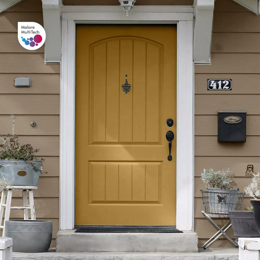 Фото 6 Краска латексная для мебели кухонных фасадов моющаяся Malare SoftTouch Latex полуглянцевая цвет кварцевый серый 0.5 кг