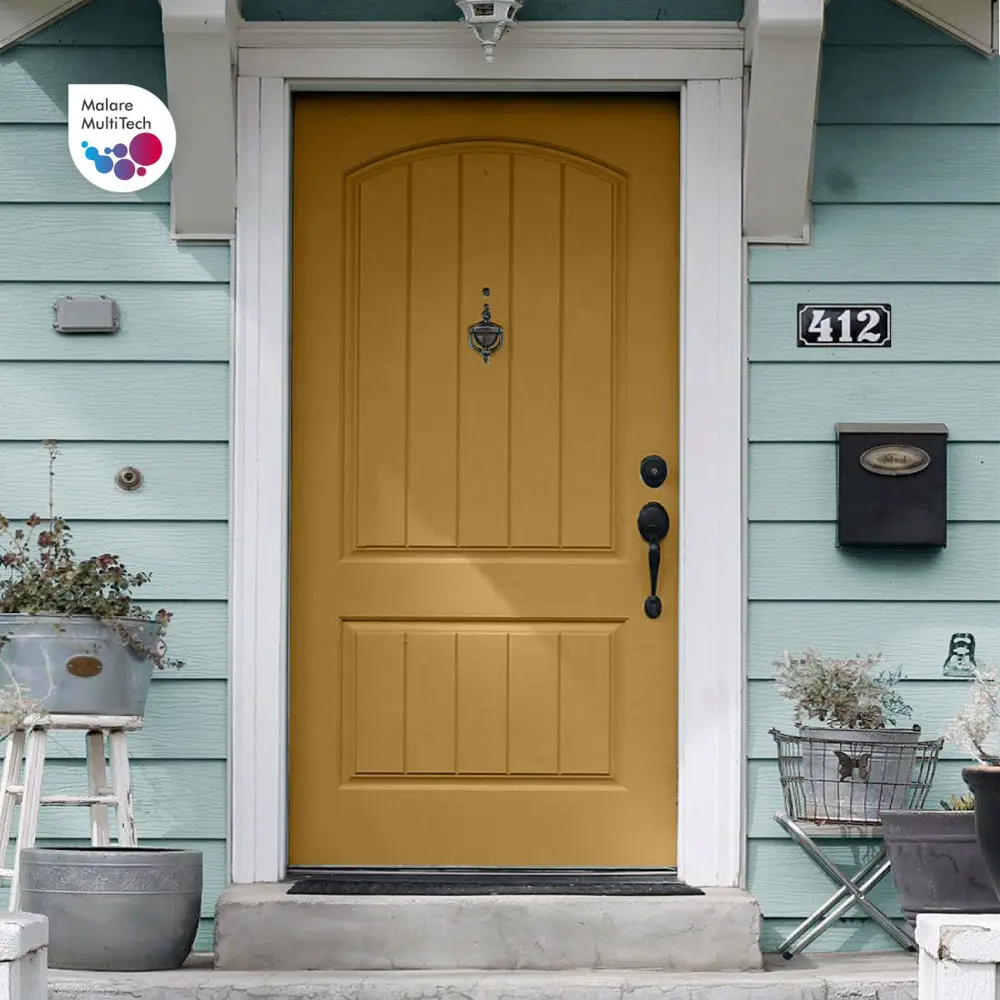 Фото 6 Краска латексная для мебели кухонных фасадов моющаяся Malare SoftTouch Latex полуглянцевая цвет пепельный блонд 10 кг