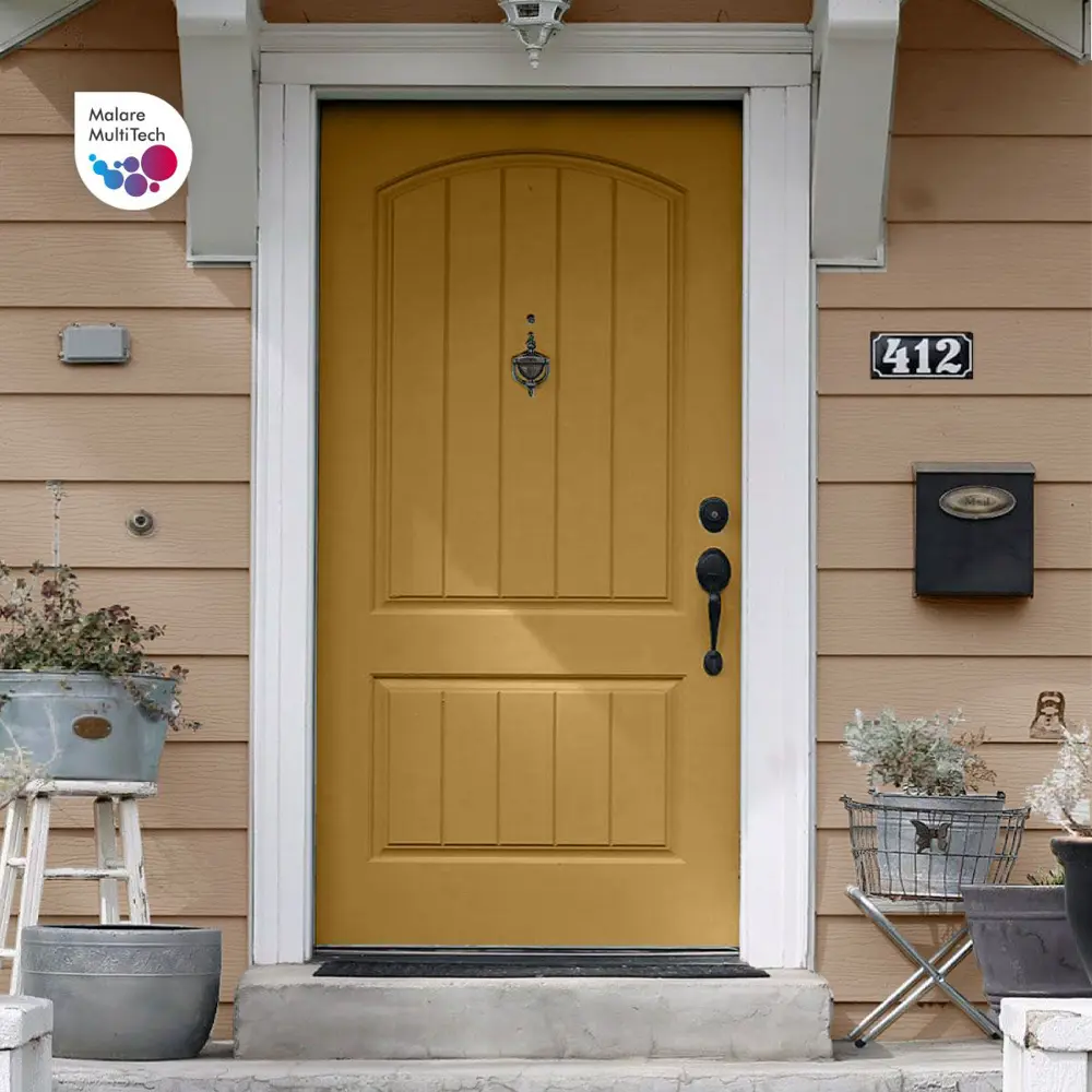 Фото 5 Краска резиновая Malare Protector Latex гидроизоляционная полуглянцевая цвет абсолютный бежевый 0.5 кг