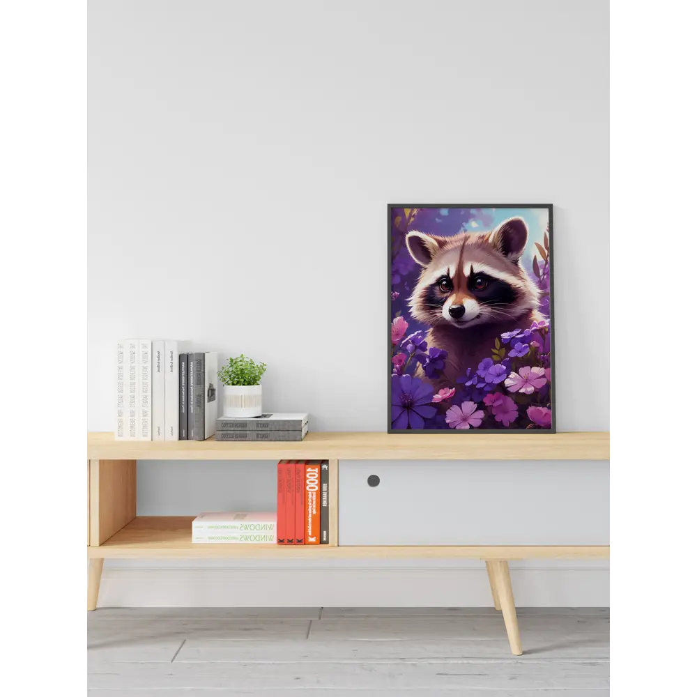 Фото 4 Картина по номерам Ifutureart на холсте с подрамником Енотик 40x50 Фото 4 Картина по номерам Ifutureart на холсте с подрамником Енотик 40x50