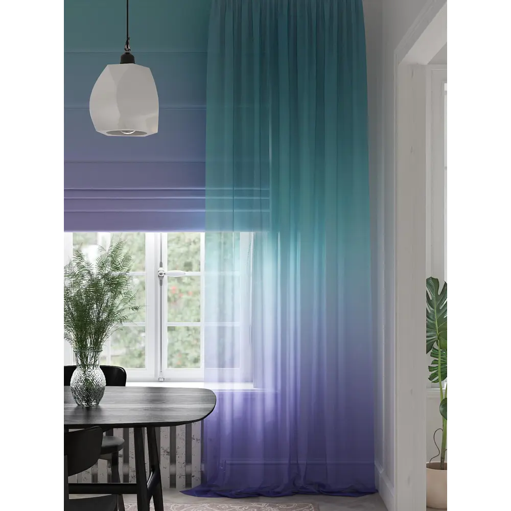 Фото 4 Тюль на ленте Helga Шенмирол 150x280 см вуаль цвет фиолетовый HH974213 Фото 4 Тюль на ленте Helga Шенмирол 150x280 см вуаль цвет фиолетовый HH974213