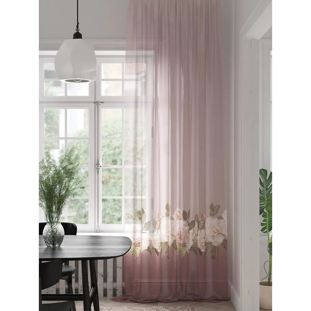 Фото Тюль на ленте Helga Лимонерис 150x280 см вуаль цвет бежевый HH974297 Фото Тюль на ленте Helga Лимонерис 150x280 см вуаль цвет бежевый HH974297