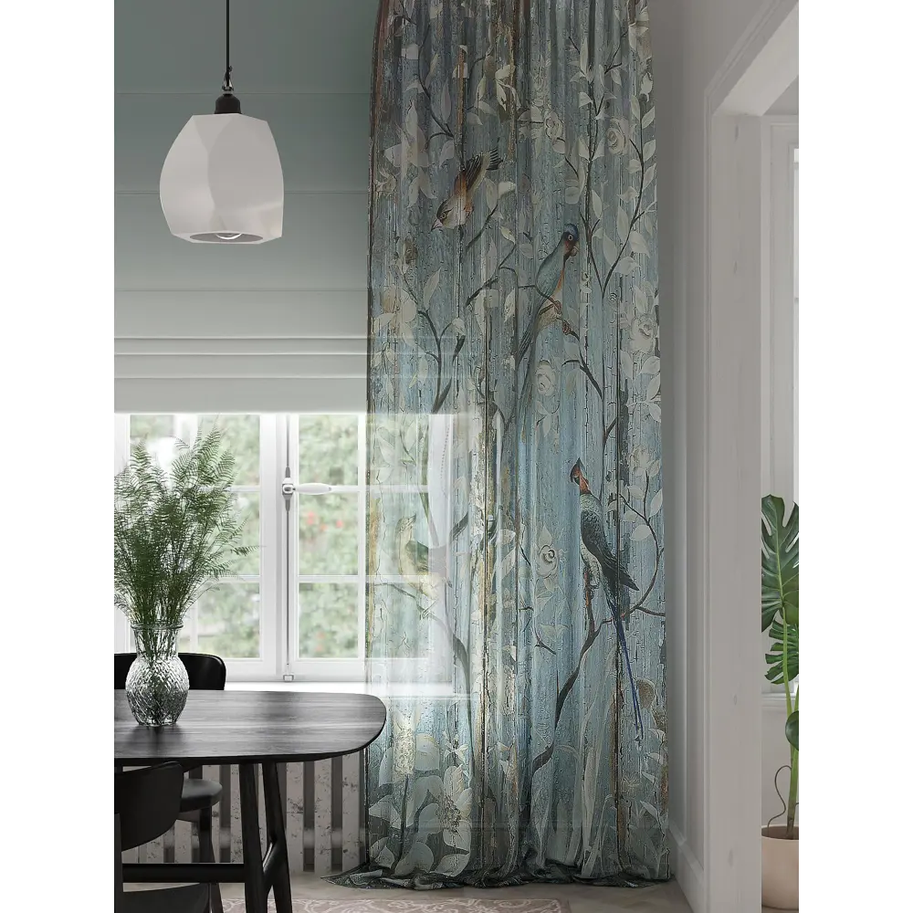 Фото 4 Тюль на ленте Helga Кертенс 150x280 см вуаль цвет белый HH974376 Фото 4 Тюль на ленте Helga Кертенс 150x280 см вуаль цвет белый HH974376