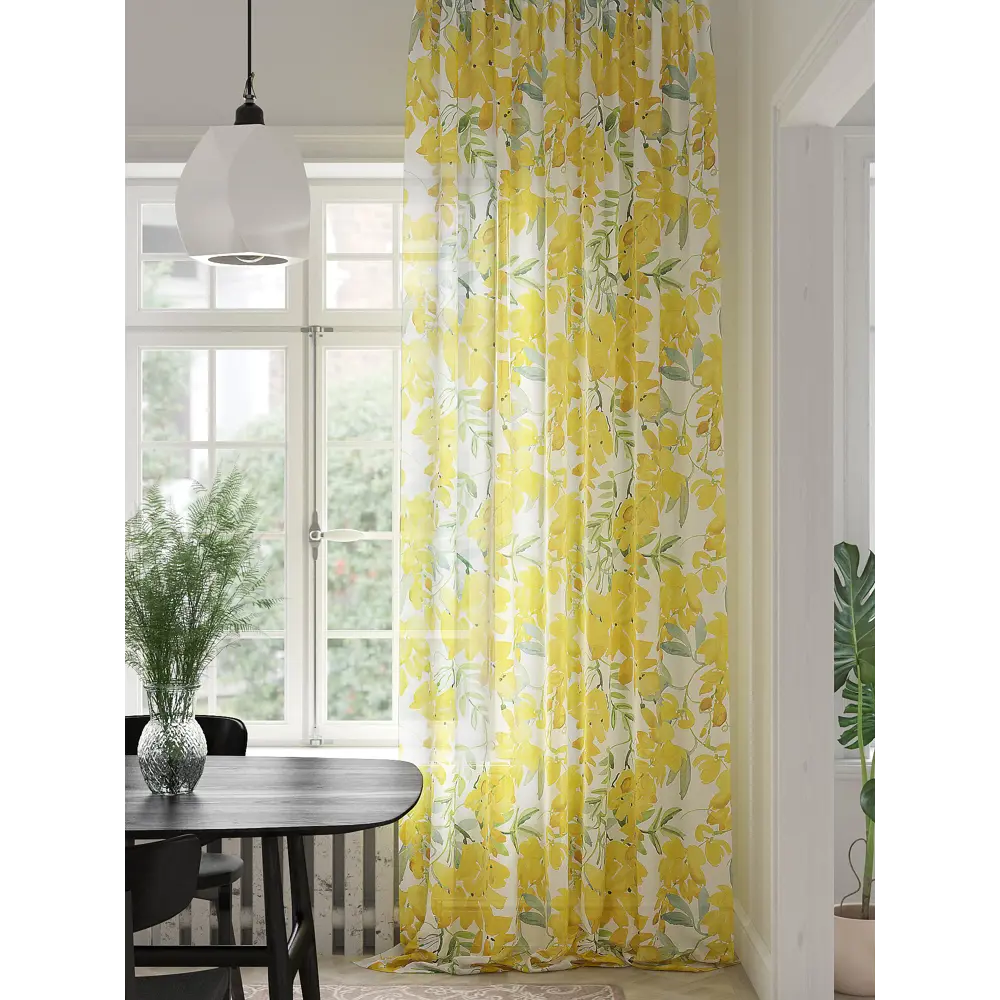 Фото Тюль на ленте Helga Лекронса 150x280 см вуаль цвет белый HH974443 Фото Тюль на ленте Helga Лекронса 150x280 см вуаль цвет белый HH974443