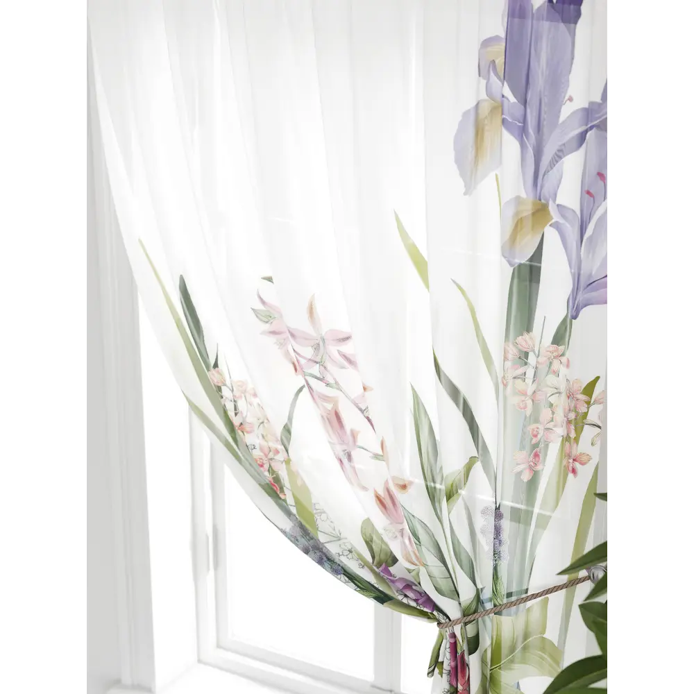 Фото 5 Тюль на ленте Comfy Way Милакси - 26 150x160 см вуаль цвет бирюзовый CW590026 Фото 5 Тюль на ленте Comfy Way Милакси - 26 150x160 см вуаль цвет бирюзовый CW590026