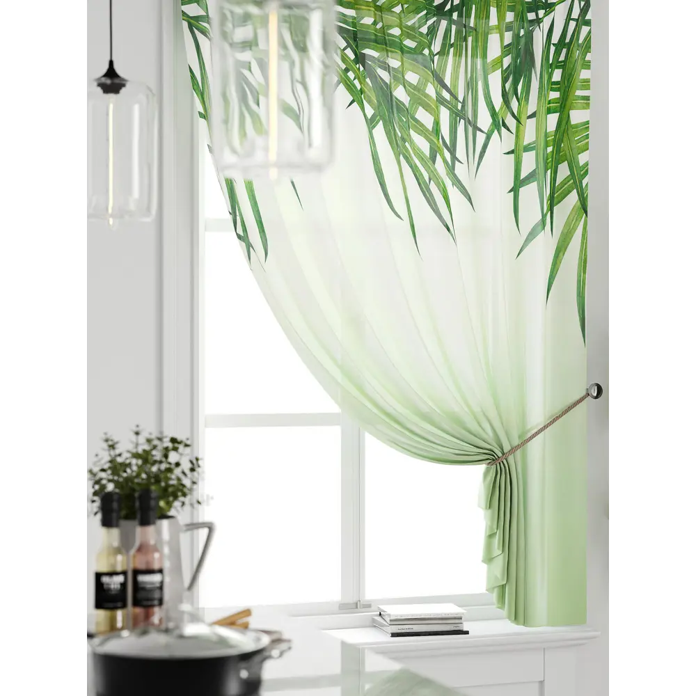 Фото 3 Тюль на ленте Comfy Way Грентил - 92 150x170 см вуаль цвет серый CW591092 Фото 3 Тюль на ленте Comfy Way Грентил - 92 150x170 см вуаль цвет серый CW591092