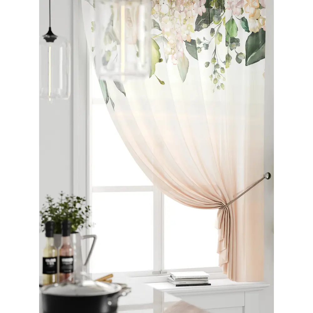 Фото 3 Тюль на ленте Comfy Way Грентил - 108 150x170 см вуаль цвет бежевый CW591108 Фото 3 Тюль на ленте Comfy Way Грентил - 108 150x170 см вуаль цвет бежевый CW591108
