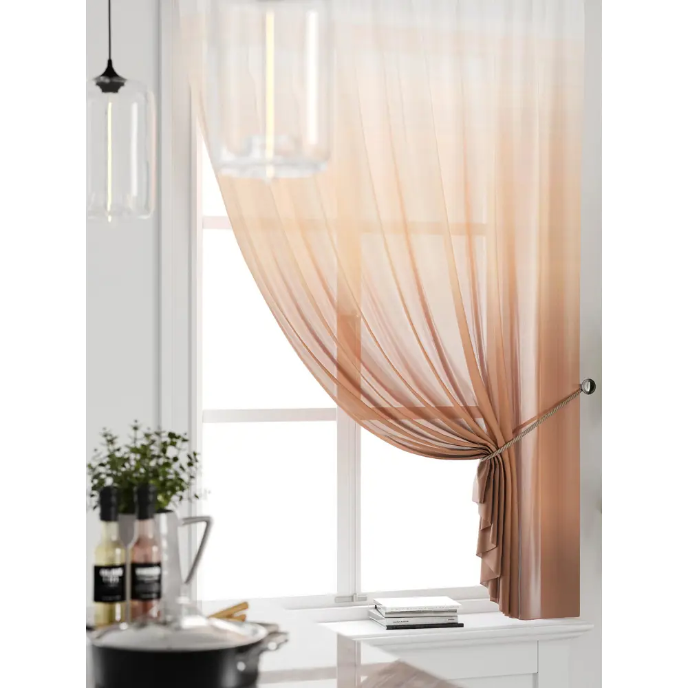 Фото 3 Тюль на ленте Comfy Way Грентил - 56 150x170 см вуаль цвет белый CW591056 Фото 3 Тюль на ленте Comfy Way Грентил - 56 150x170 см вуаль цвет белый CW591056