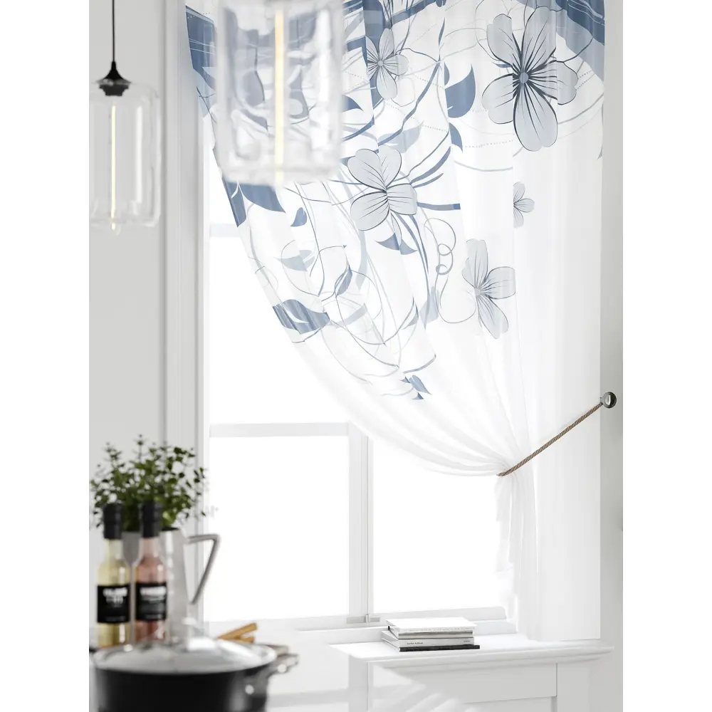 Фото 3 Тюль на ленте Comfy Way Грентил - 20 150x170 см вуаль цвет белый CW591020 Фото 3 Тюль на ленте Comfy Way Грентил - 20 150x170 см вуаль цвет белый CW591020