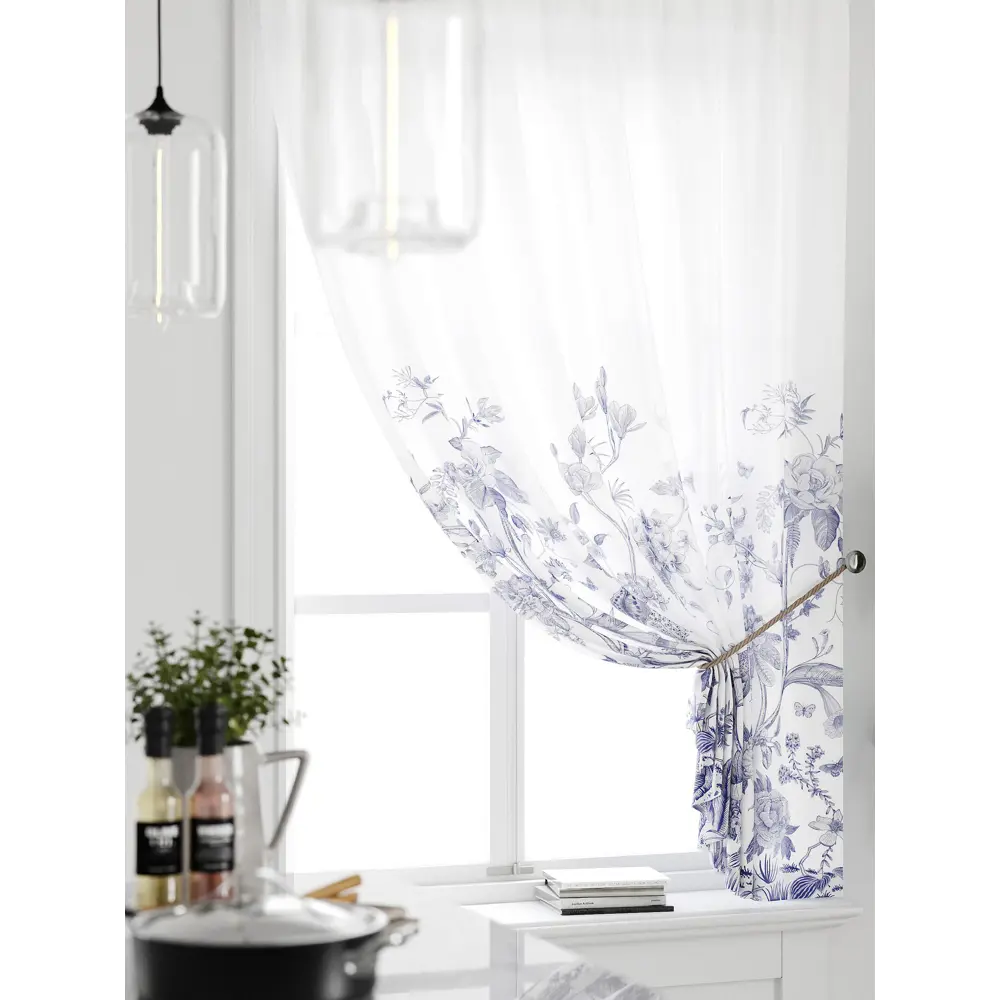 Фото 3 Тюль на ленте Comfy Way Грентил - 08 150x170 см вуаль цвет белый CW591008 Фото 3 Тюль на ленте Comfy Way Грентил - 08 150x170 см вуаль цвет белый CW591008